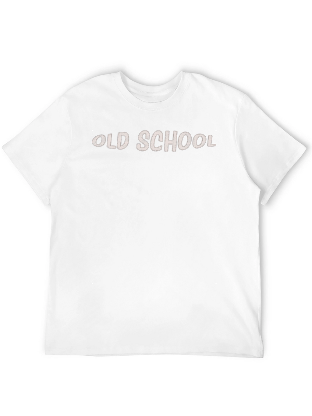 Mens Old School Graphic Tee - Black