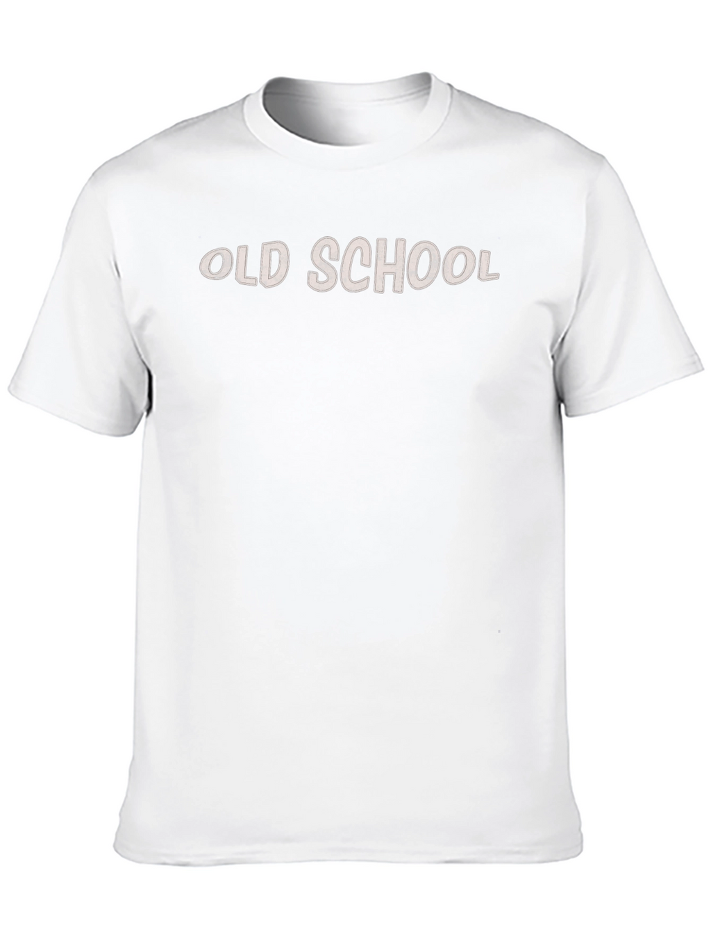 Mens Old School Graphic Tee - Black
