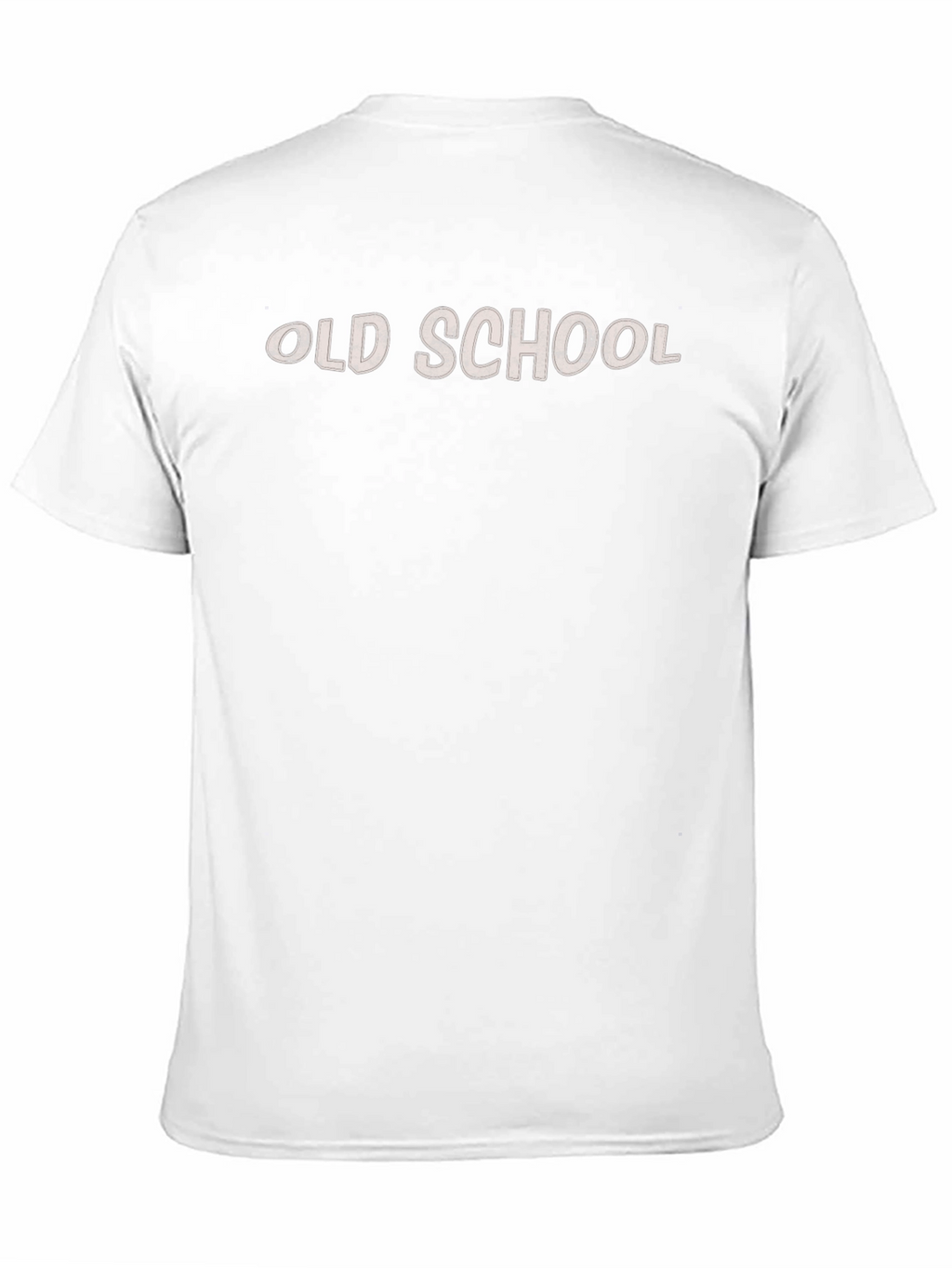 Mens Old School Graphic Tee - Black