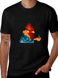 Funny Spring Chicken T-Shirt - Still Kickin Graphic Tee