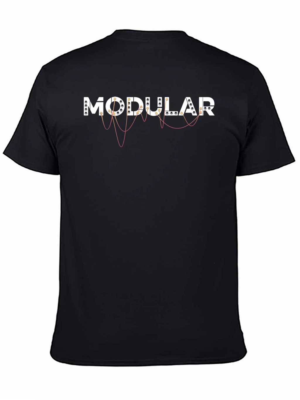 Modular Synth Graphic Tee - Electronic Music Shirt