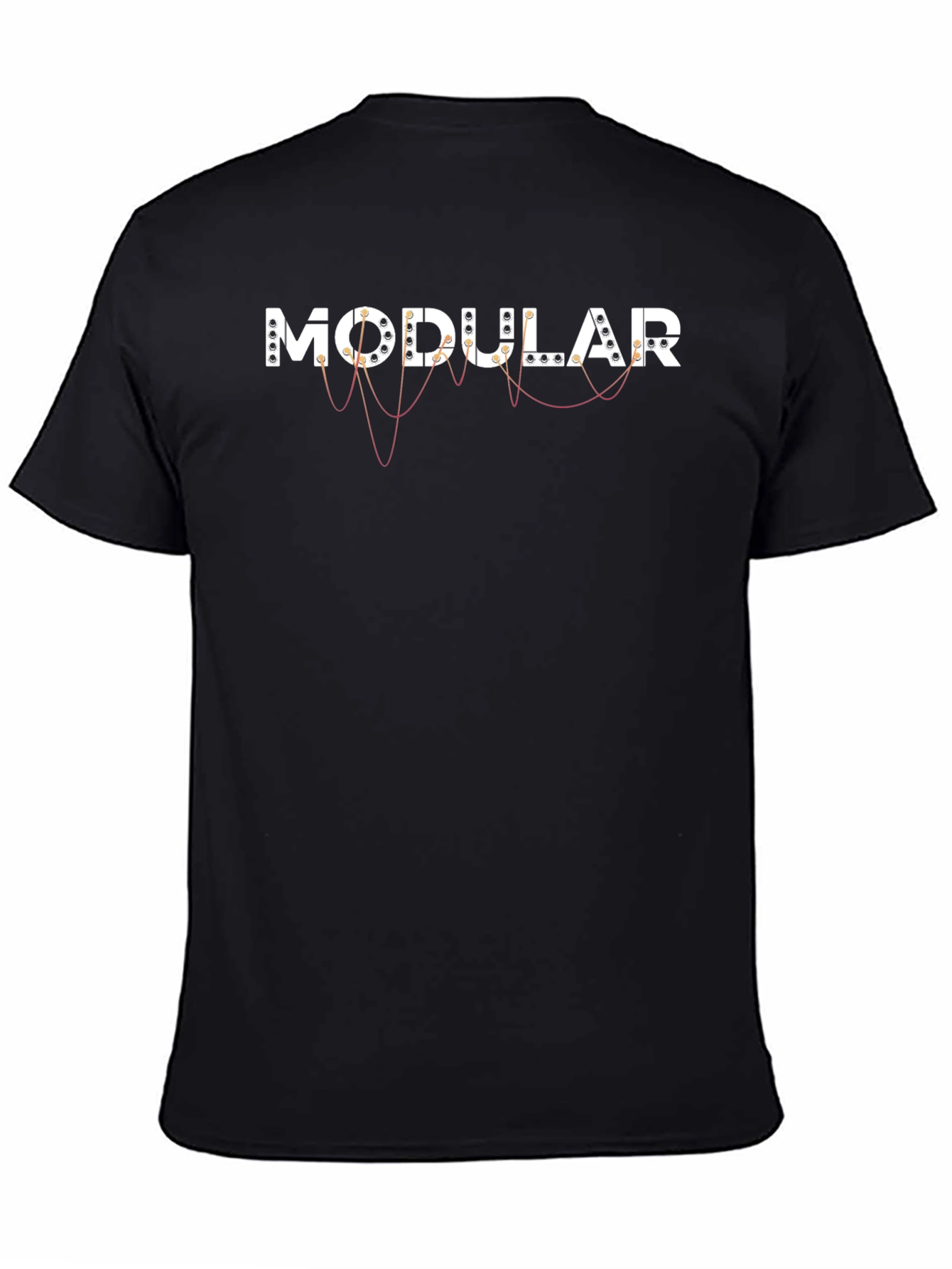 Modular Synth Graphic Tee - Electronic Music Shirt