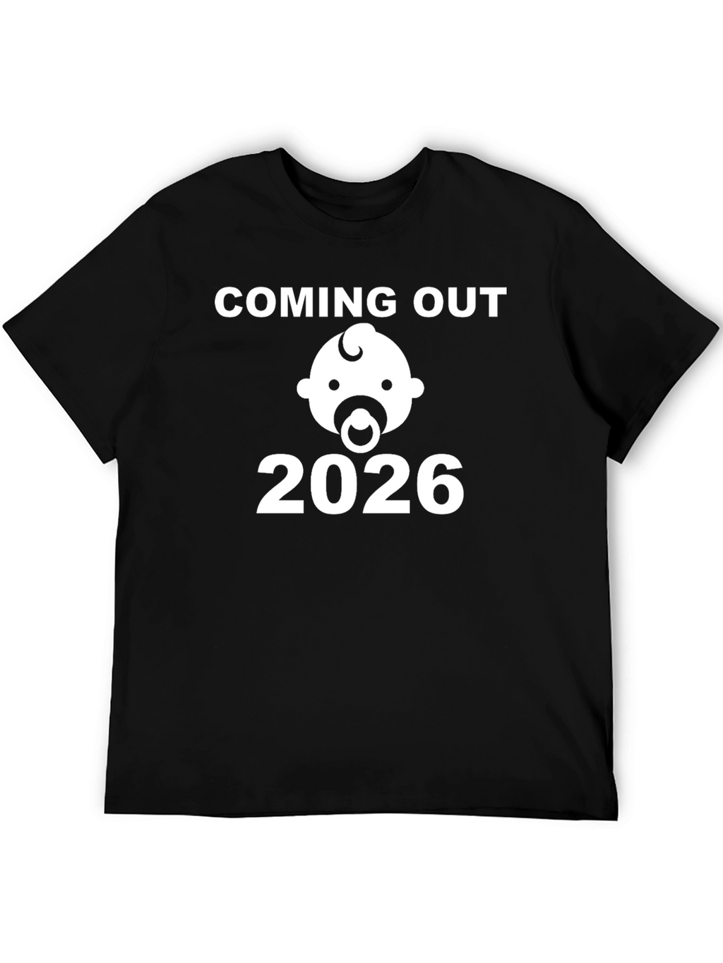 Coming Out 2026 Baby Announcement T-Shirt