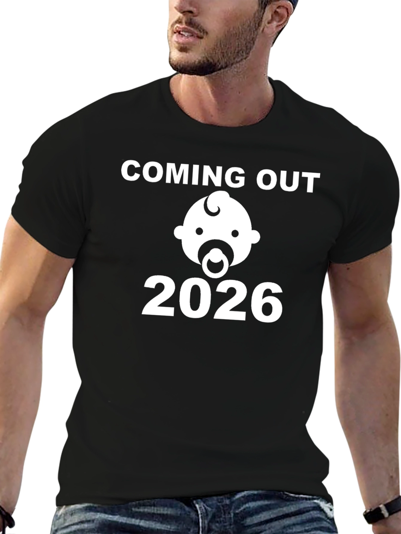 Coming Out 2026 Baby Announcement T-Shirt
