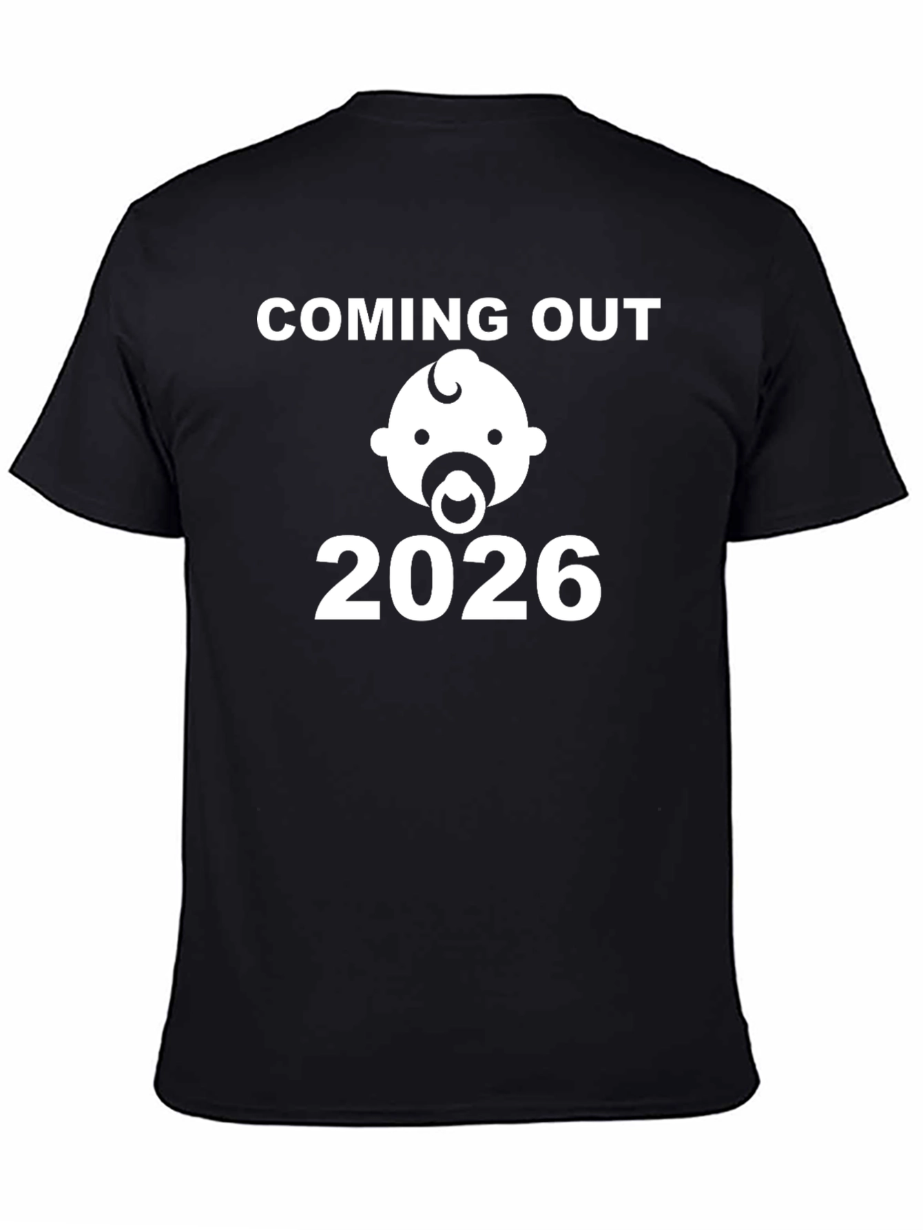 Coming Out 2026 Baby Announcement T-Shirt