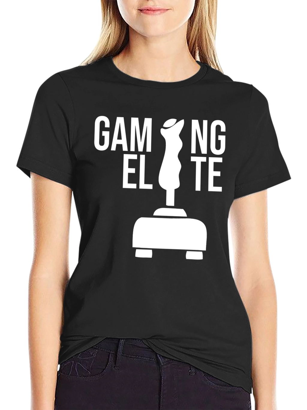 Gaming Elite T-Shirt - Retro Joystick Design