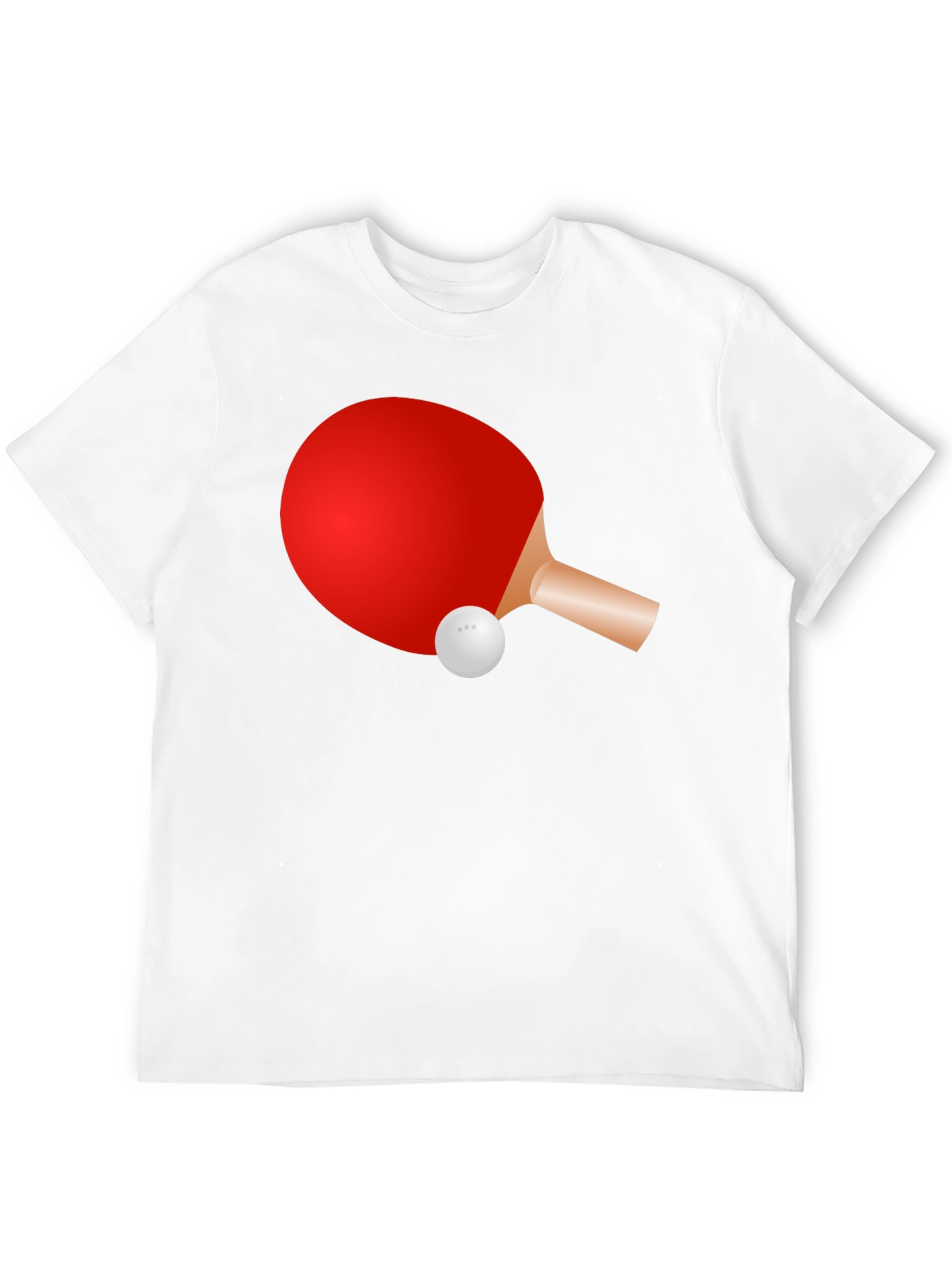 Ping Pong Paddle Graphic Tee
