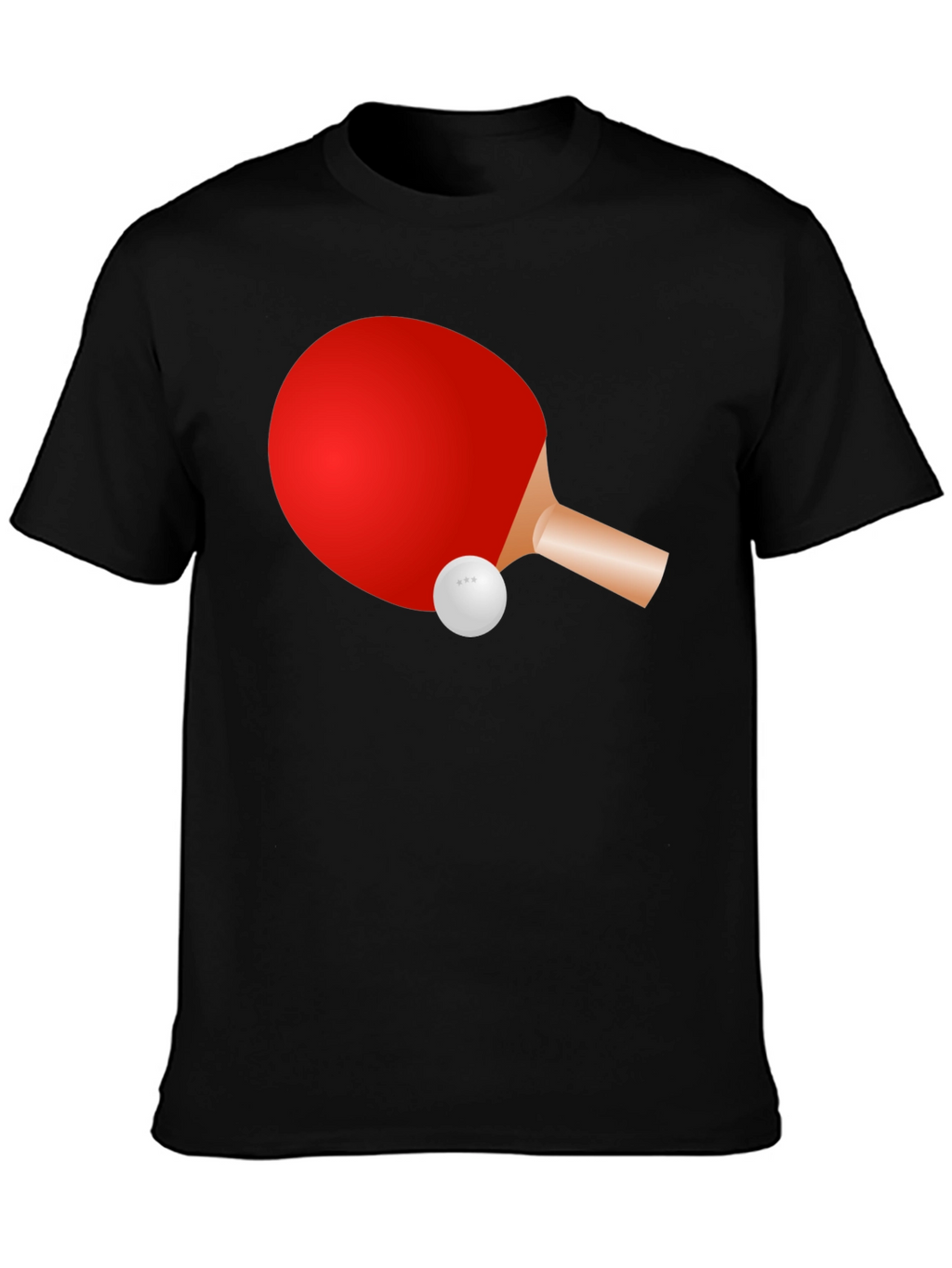 Ping Pong Paddle Graphic Tee