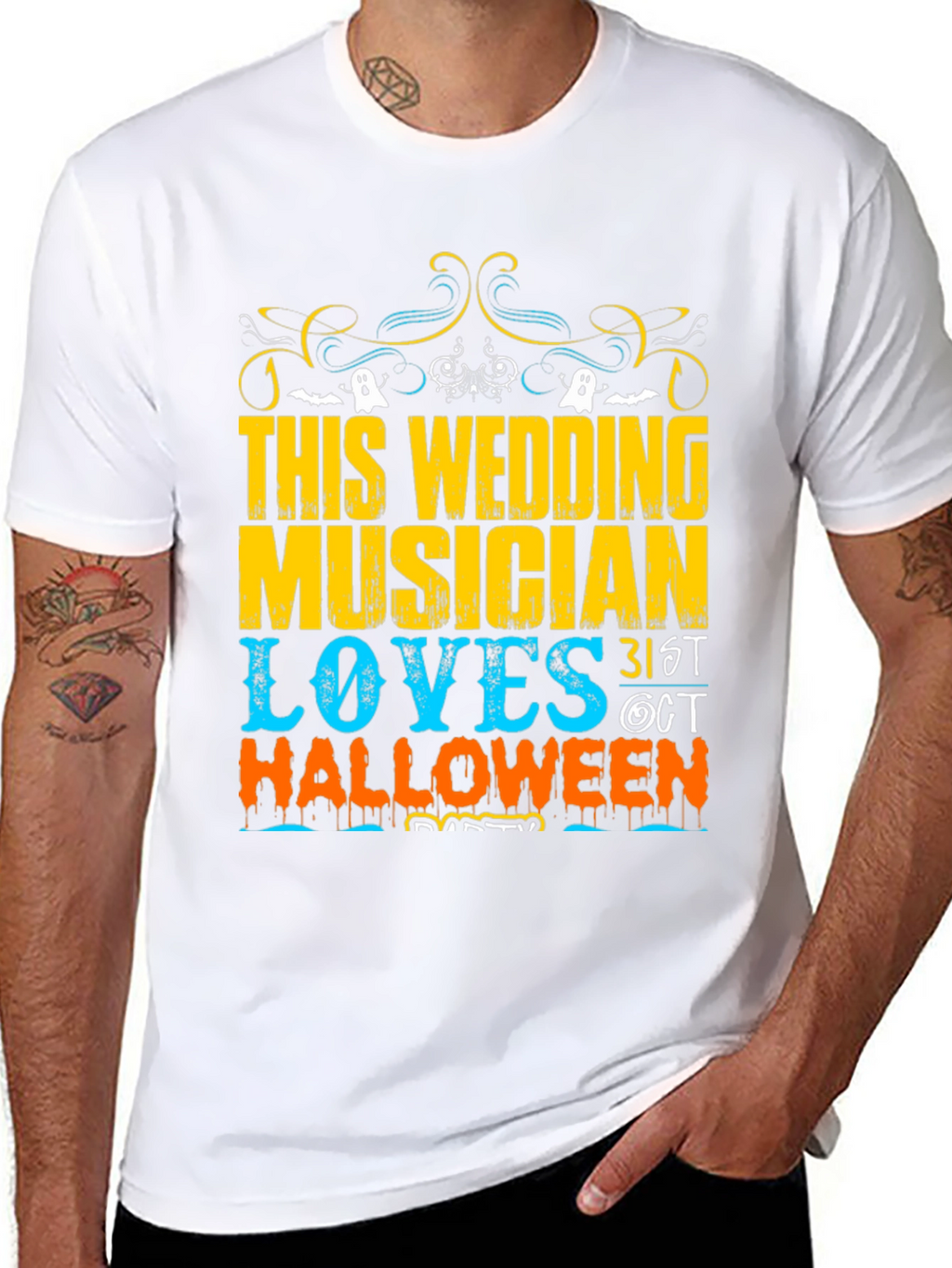 Wedding Musician Halloween T-Shirt