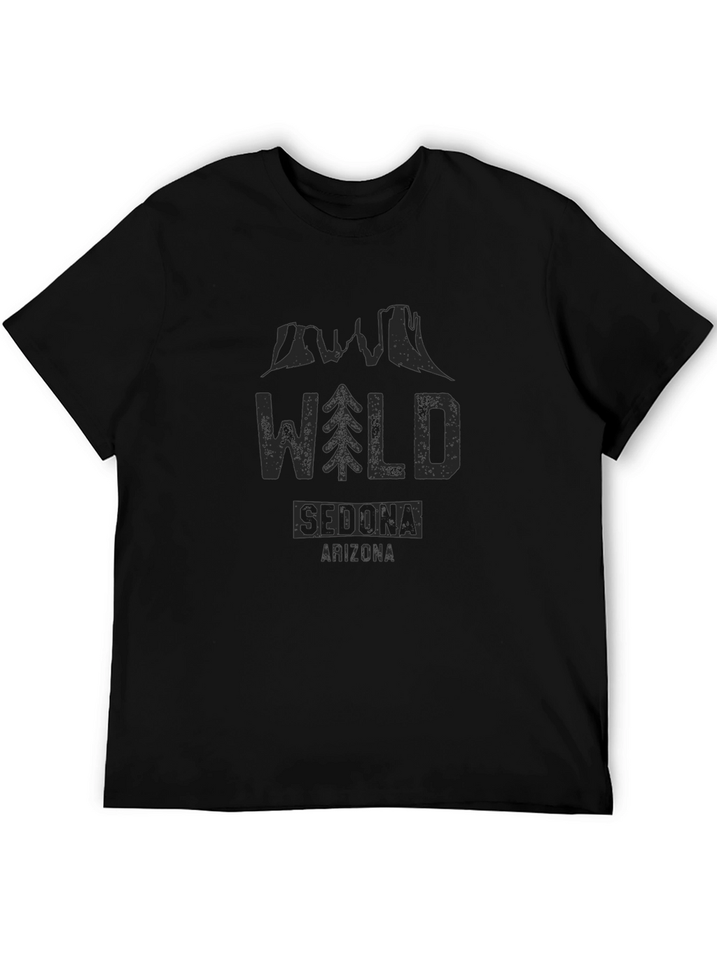 Wild Sedona Arizona Graphic Tee - Black