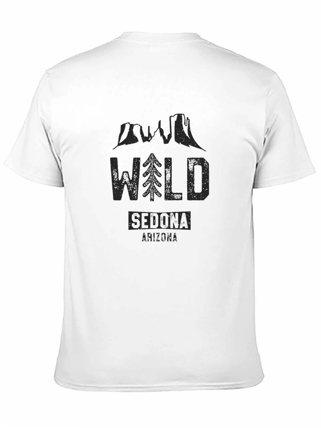 Wild Sedona Arizona Graphic Tee - Black