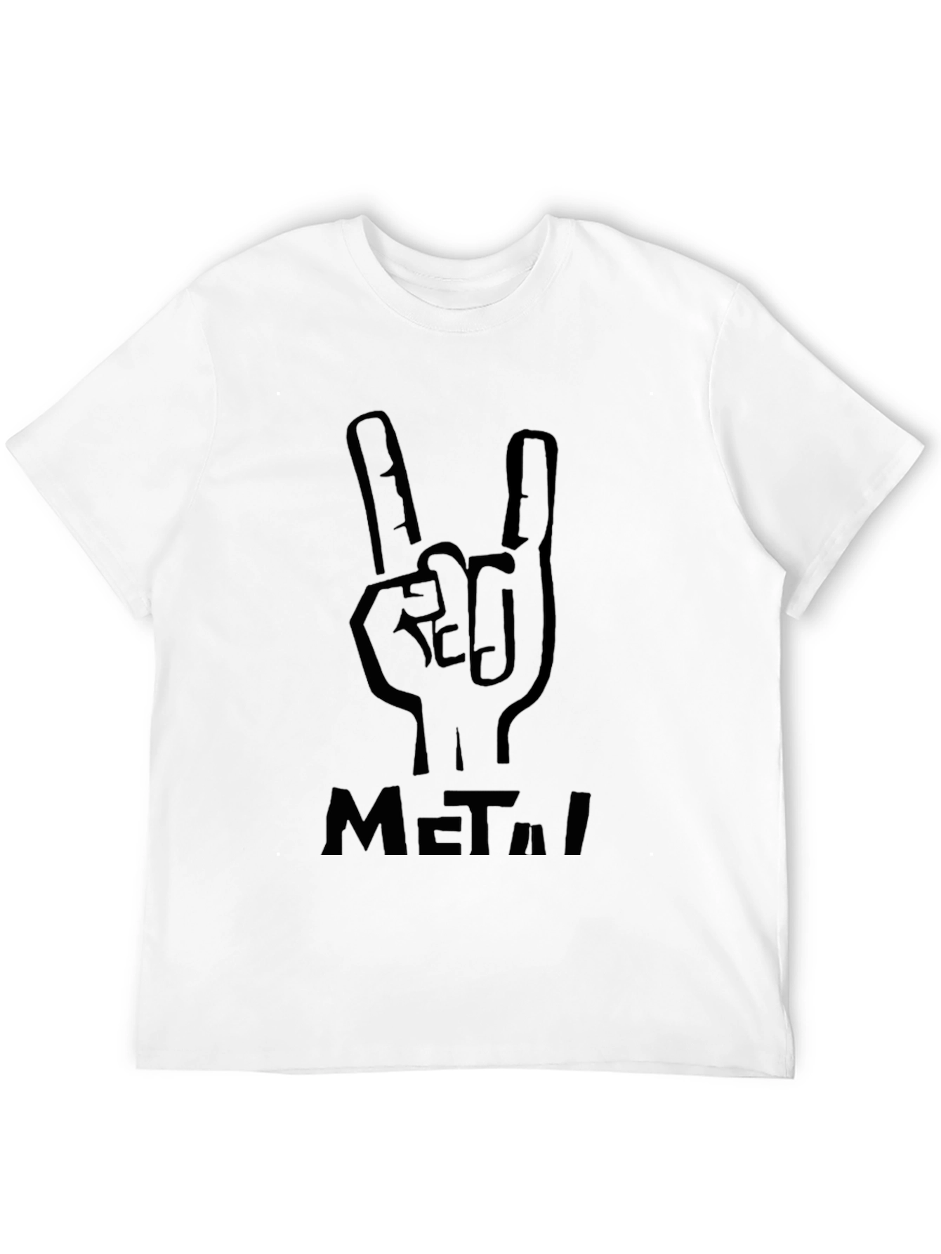 Black Metal Hand Sign T-Shirt
