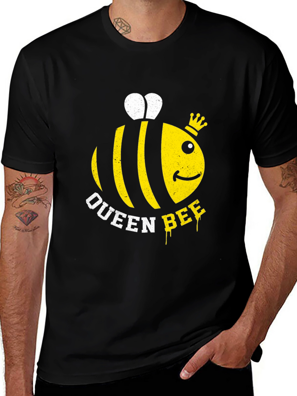 Queen Bee Graphic T-Shirt - Stylish and Fun