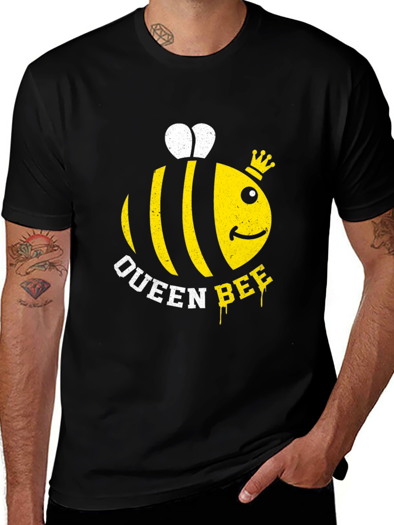 Queen Bee Graphic T-Shirt - Stylish and Fun