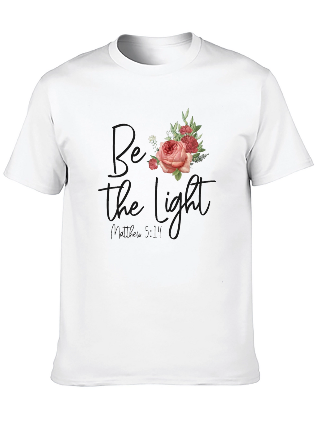 Be The Light Floral T-Shirt