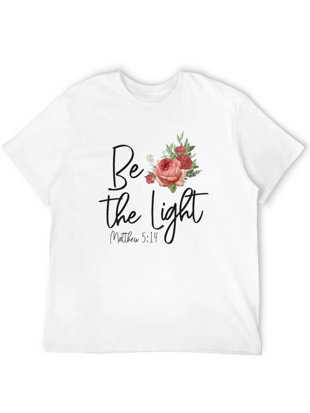 Be The Light Floral T-Shirt