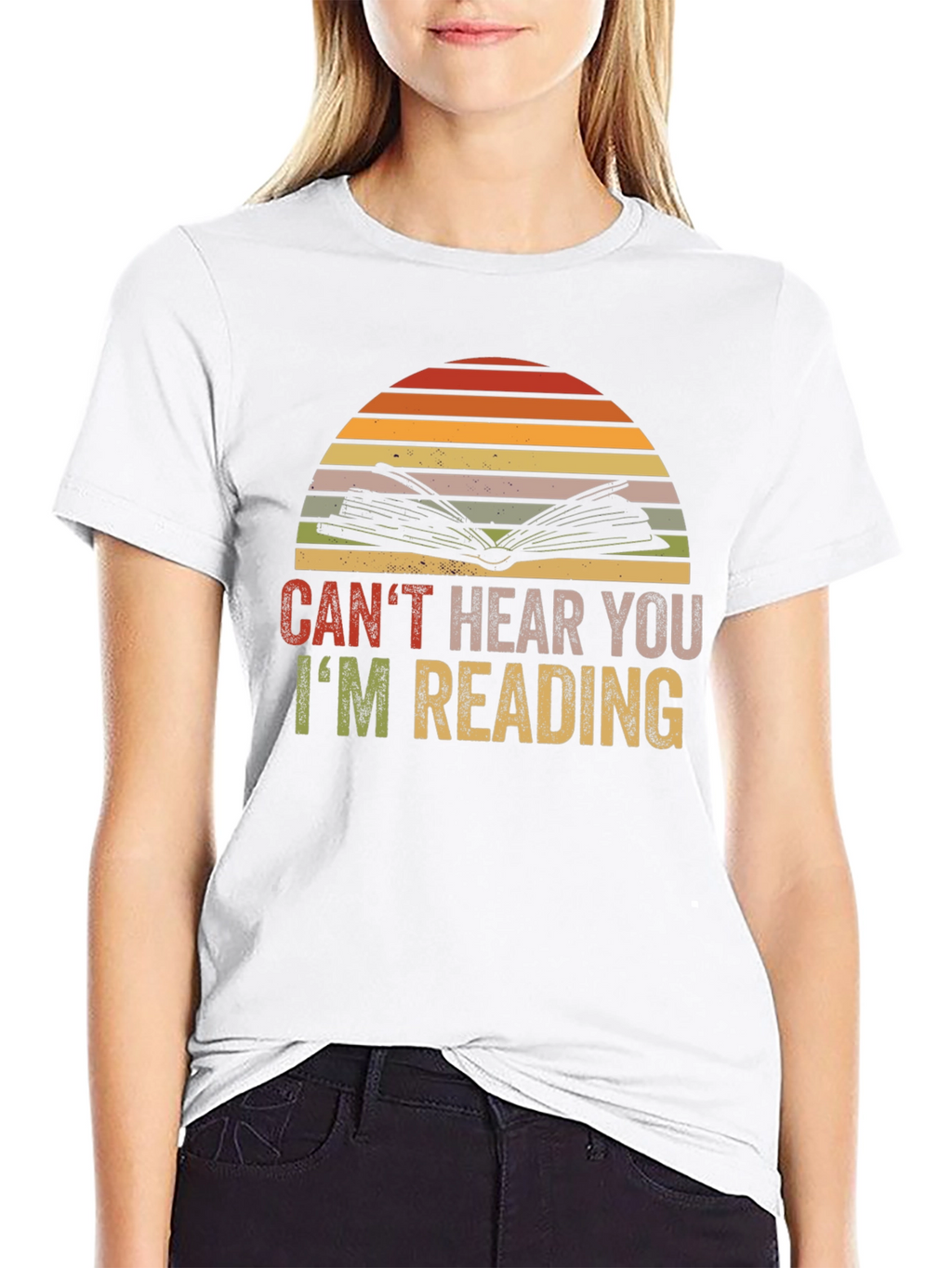 Cant Hear You Im Reading T-Shirt