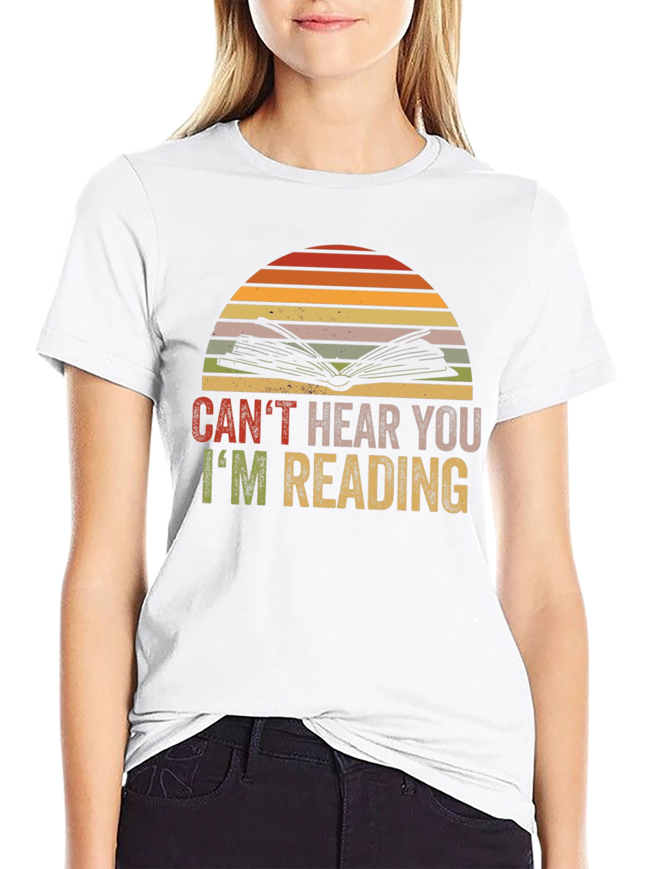 Cant Hear You Im Reading T-Shirt