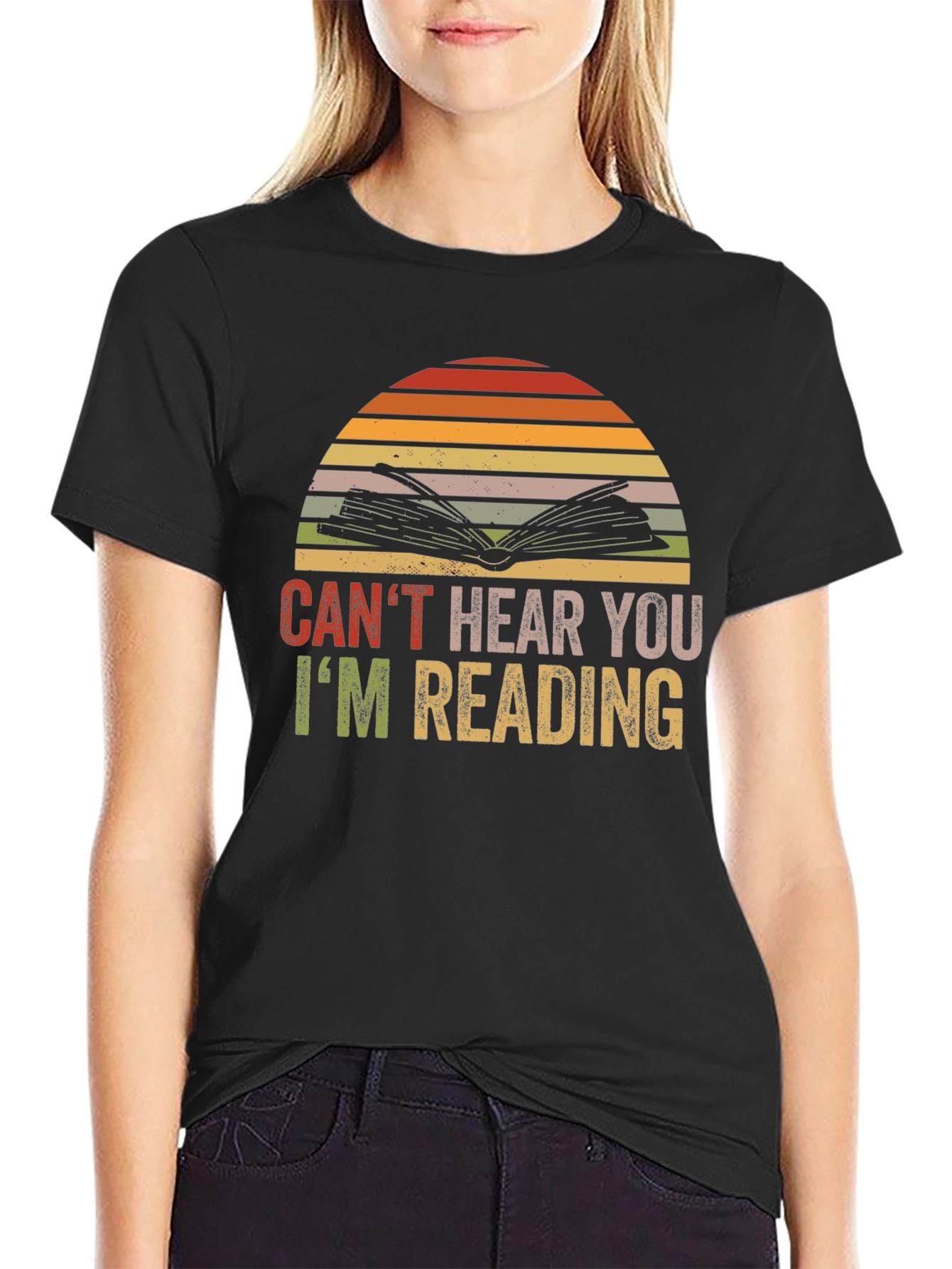 Cant Hear You Im Reading T-Shirt
