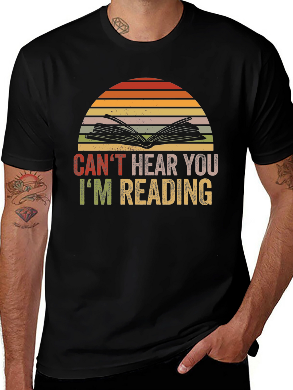 Cant Hear You Im Reading T-Shirt