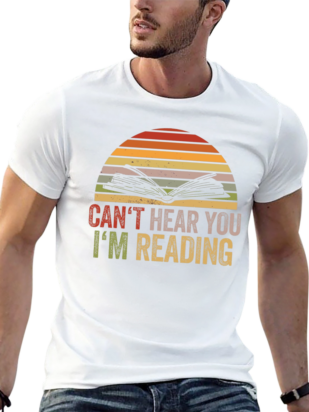 Cant Hear You Im Reading T-Shirt