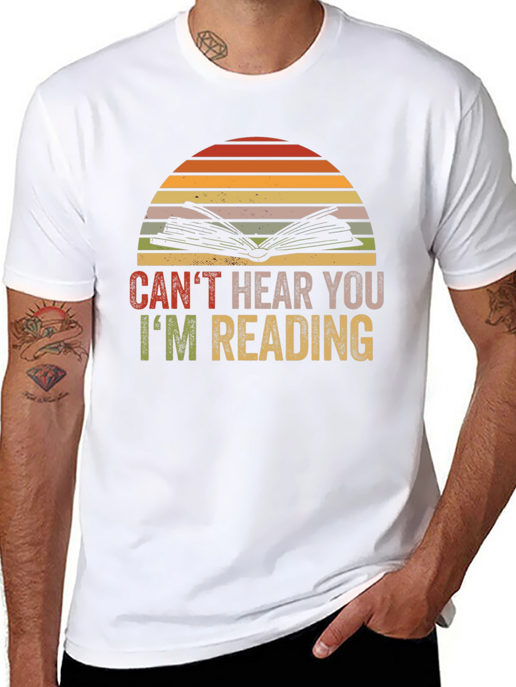 Cant Hear You Im Reading T-Shirt