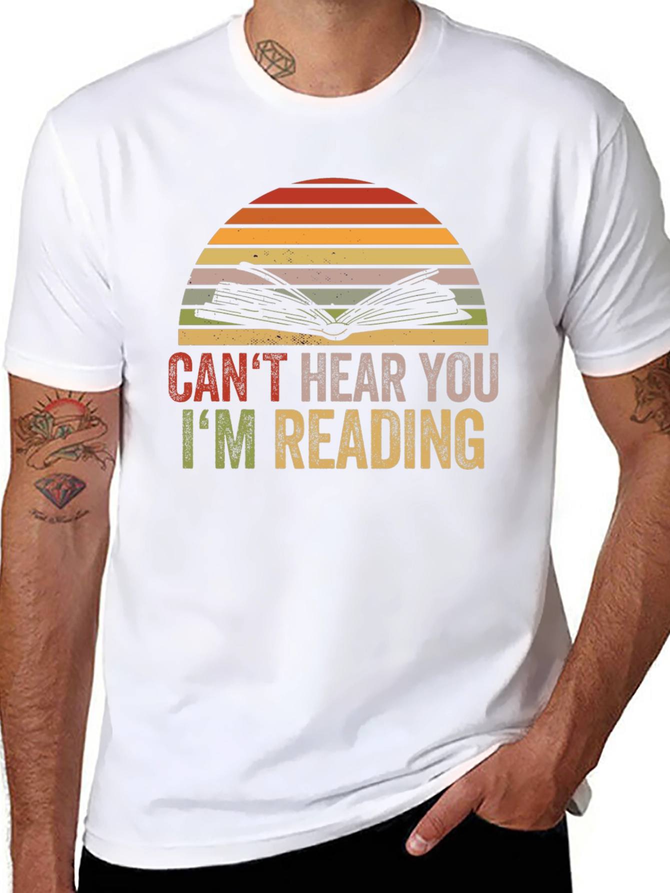 Cant Hear You Im Reading T-Shirt