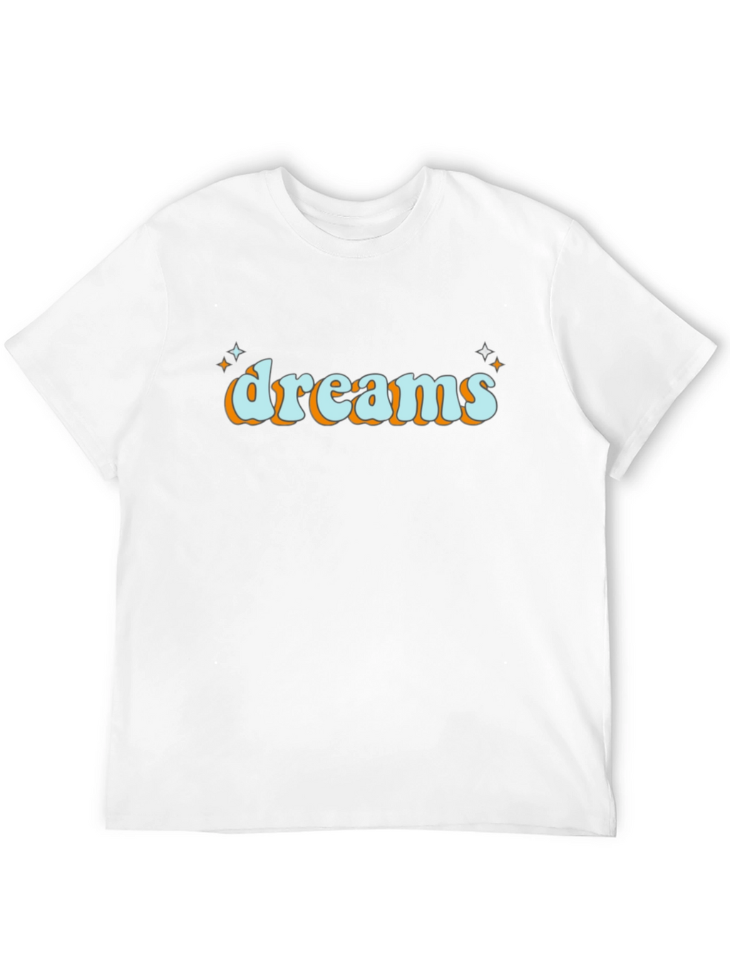 Dreams Retro Graphic Tee - Black