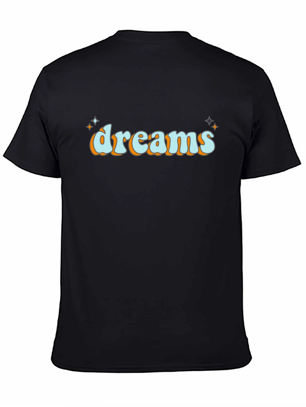 Dreams Retro Graphic Tee - Black