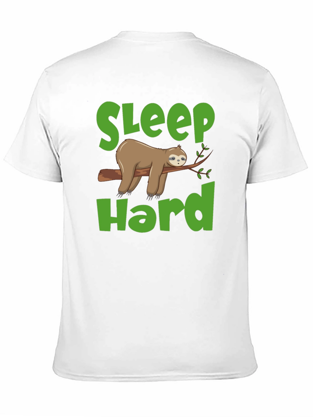 Sleep Hard Sloth Graphic T-Shirt