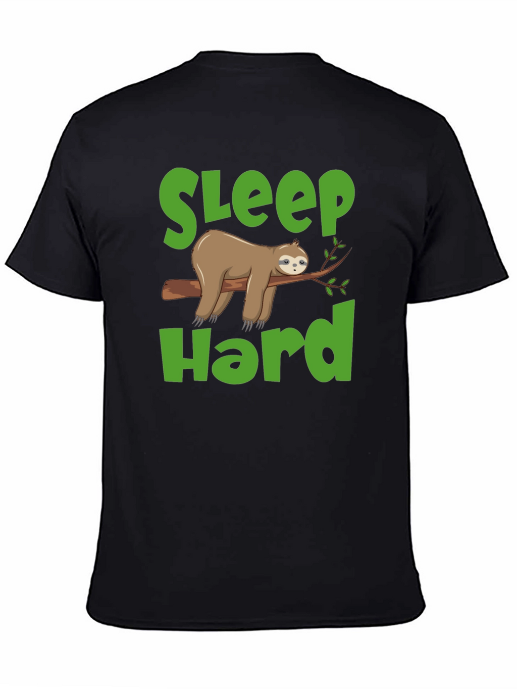 Sleep Hard Sloth Graphic T-Shirt