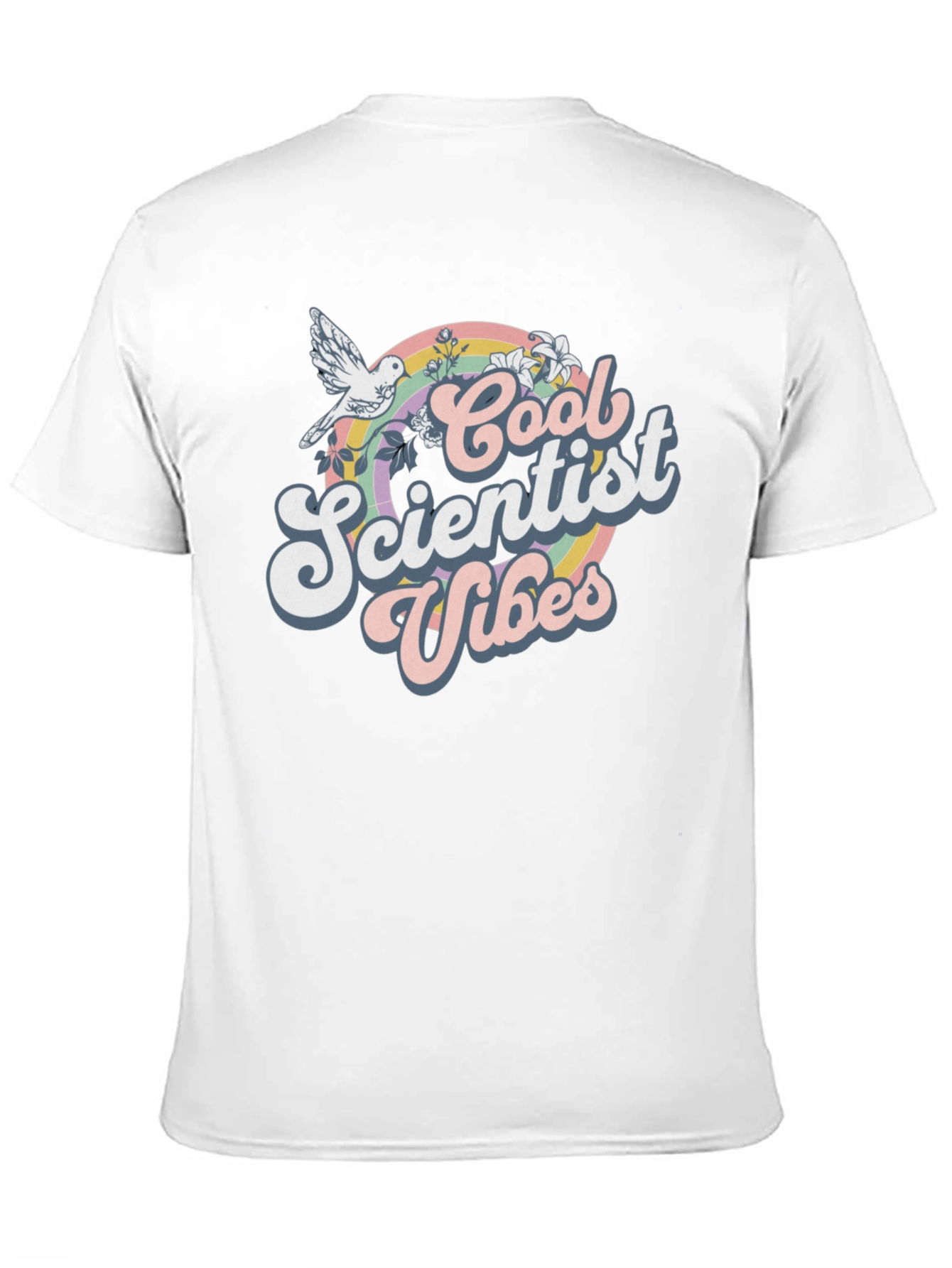 Cool Scientist Vibes Graphic T-Shirt