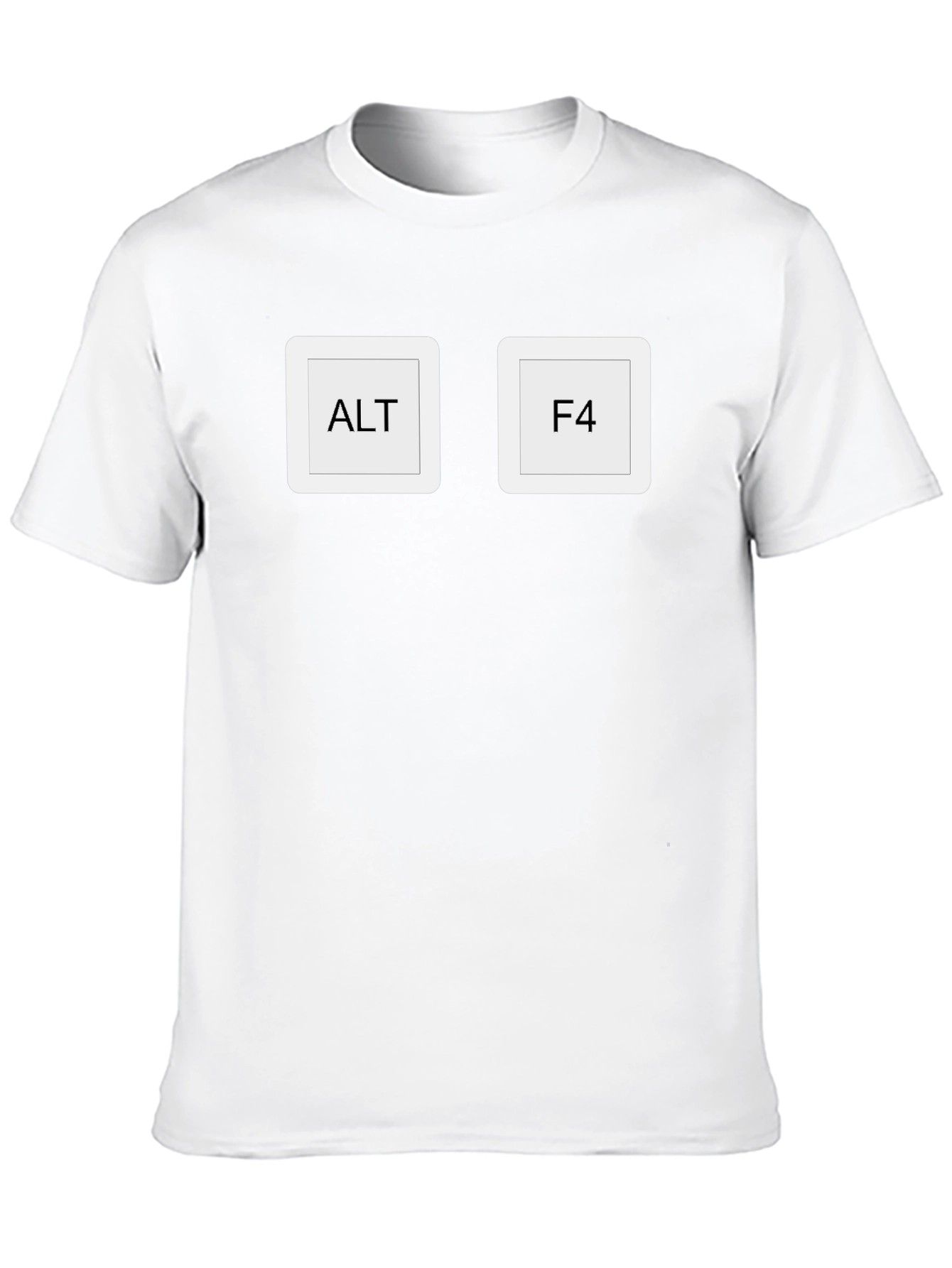 Alt-F4 Funny Programmer T-Shirt | Novelty PC Shortcut