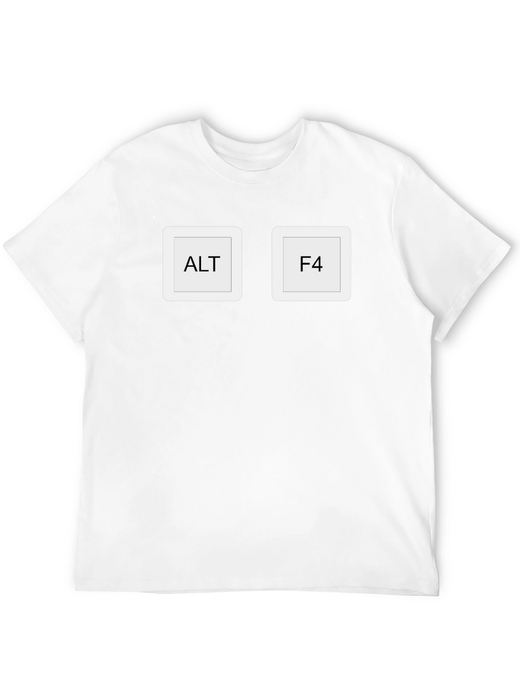 Alt-F4 Funny Programmer T-Shirt | Novelty PC Shortcut