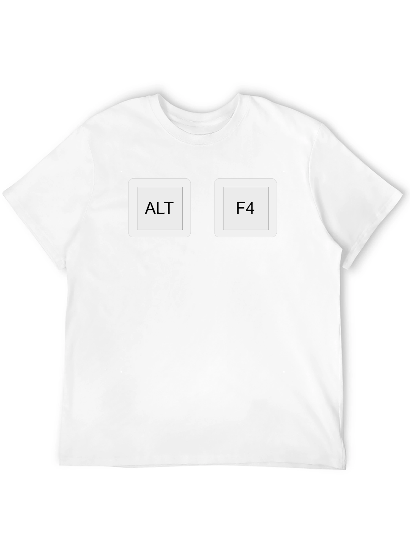 Alt-F4 Funny Programmer T-Shirt | Novelty PC Shortcut