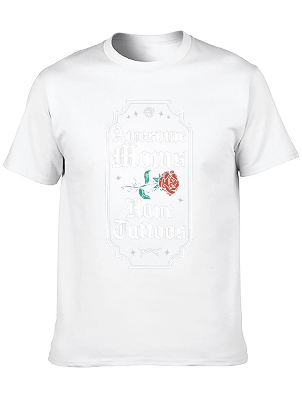 Awesome Moms Have Tattoos Graphic Tee