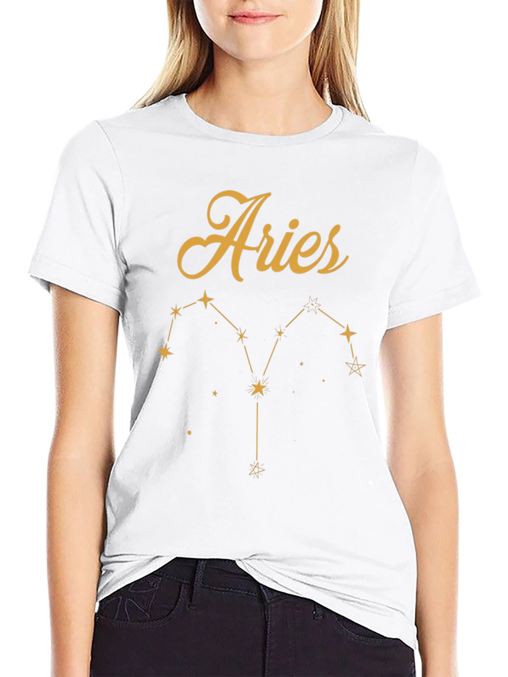 Aries Zodiac Sign Constellation Graphic Tee