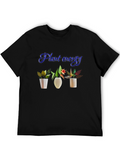 Plant Energy Black T-Shirt