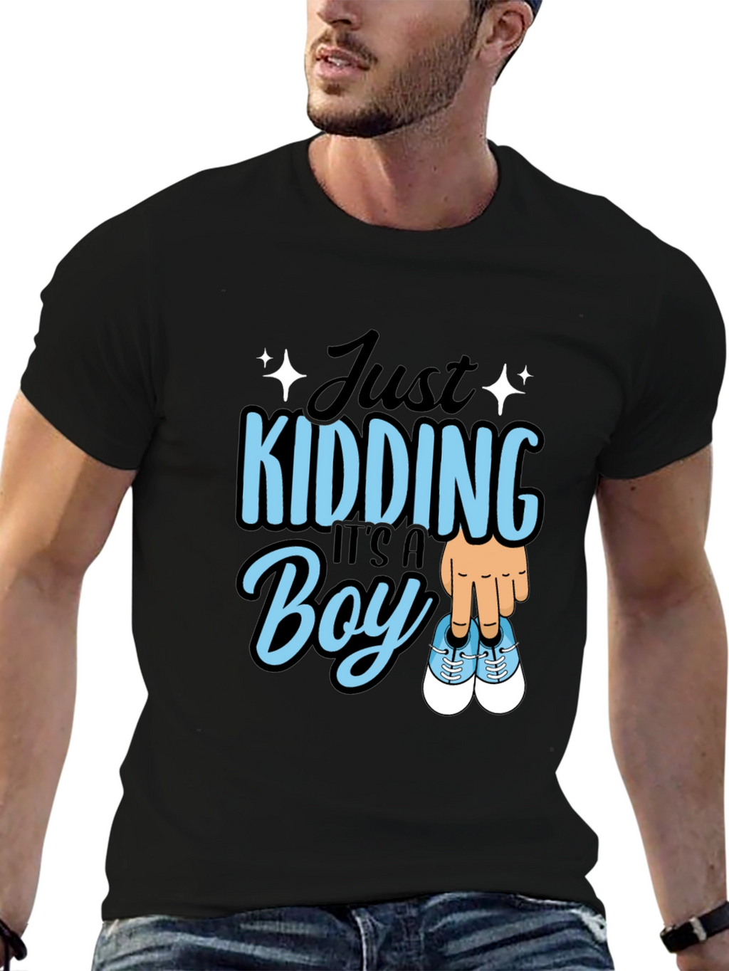 Just Kidding Its a Boy T-Shirt
