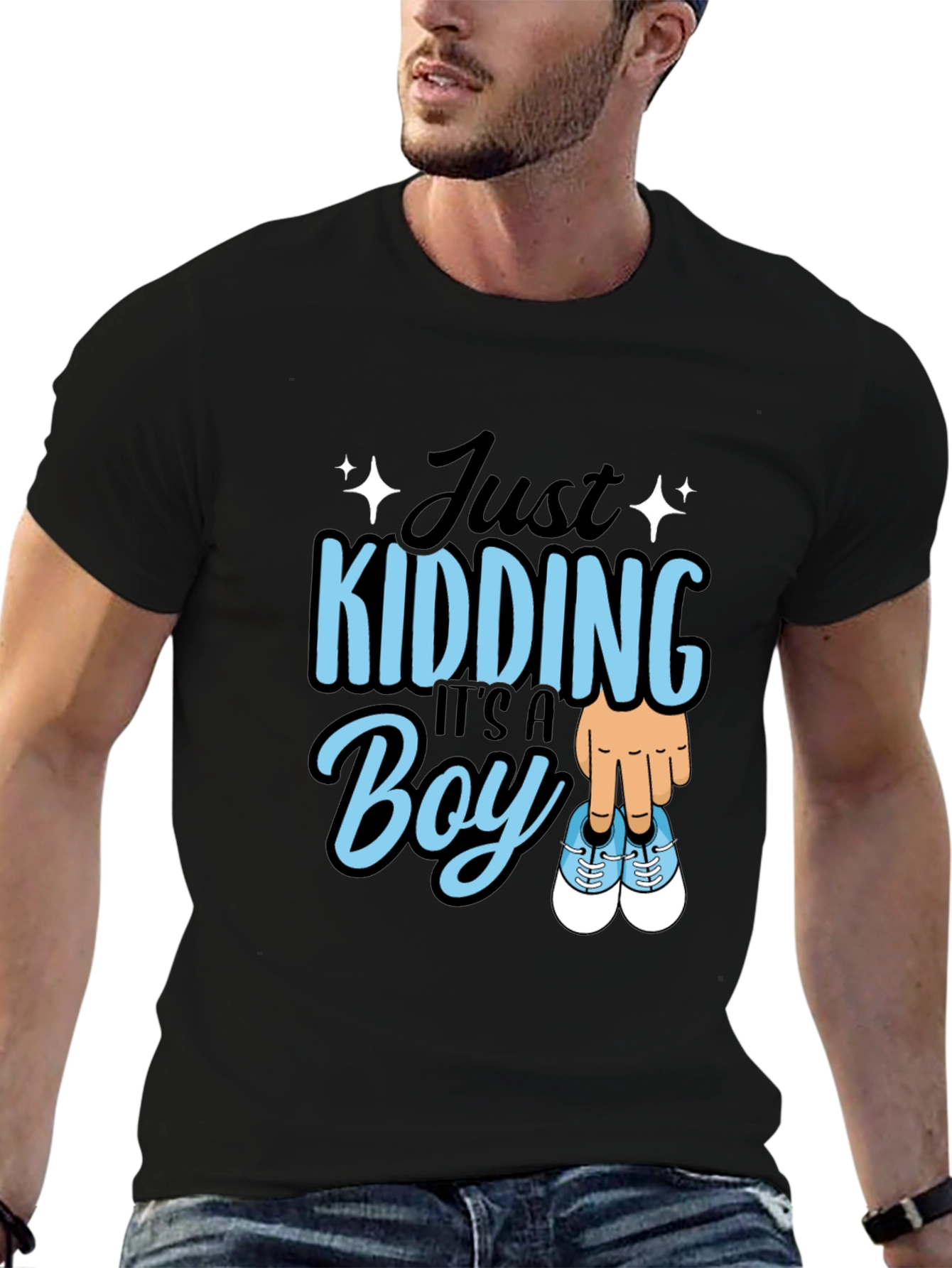 Just Kidding Its a Boy T-Shirt