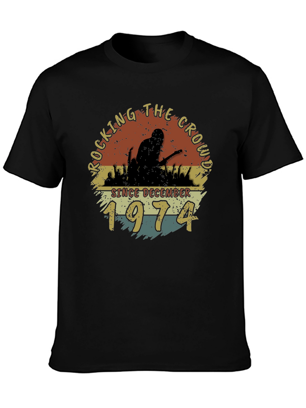 Rocking the Crowd Since 1974 T-Shirt