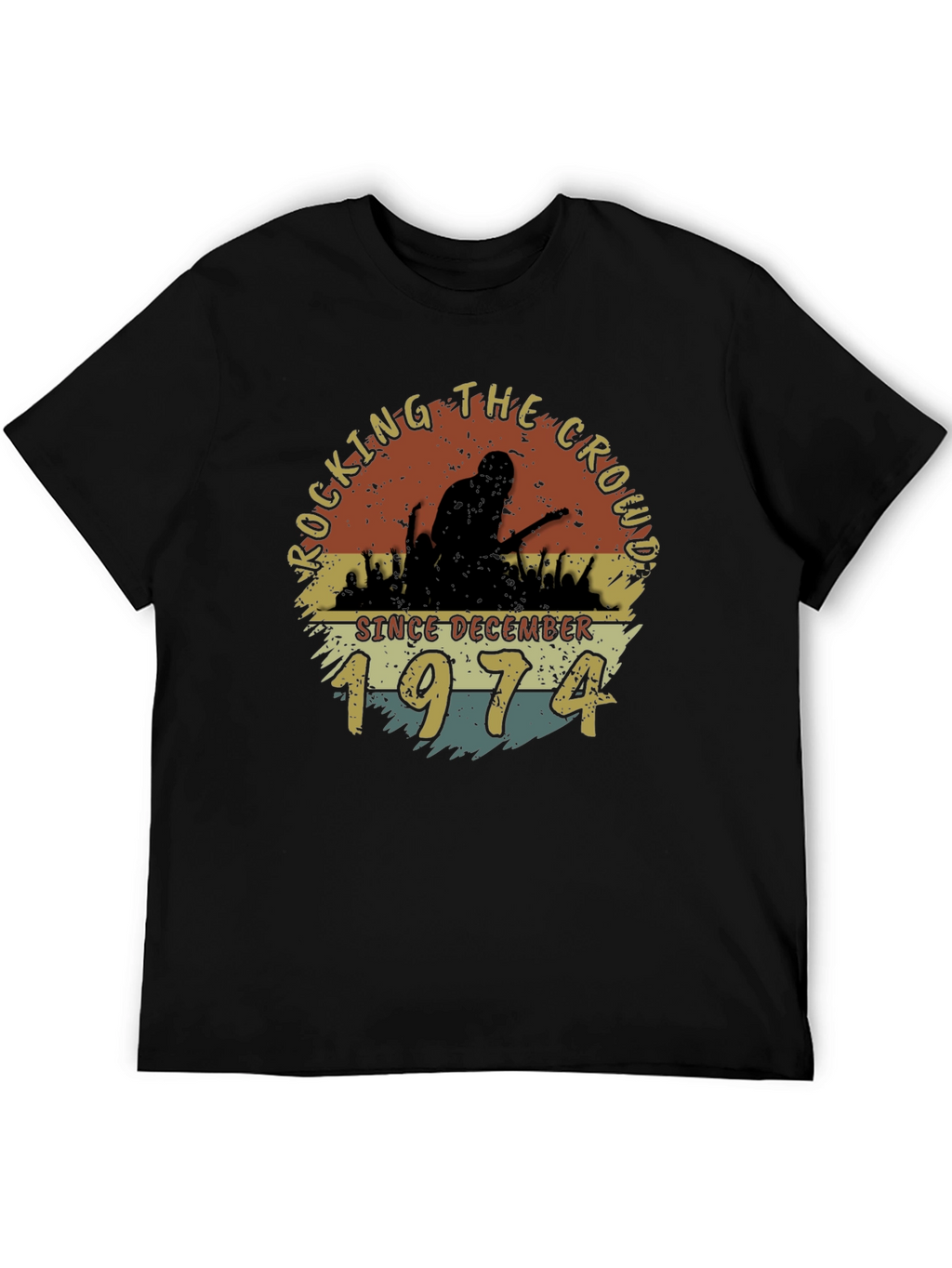 Rocking the Crowd Since 1974 T-Shirt