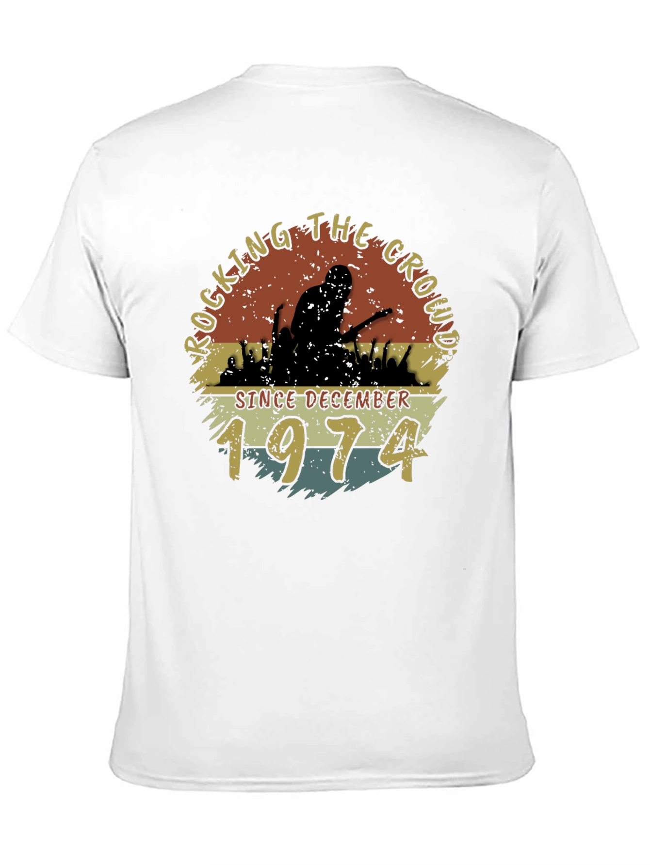 Rocking the Crowd Since 1974 T-Shirt