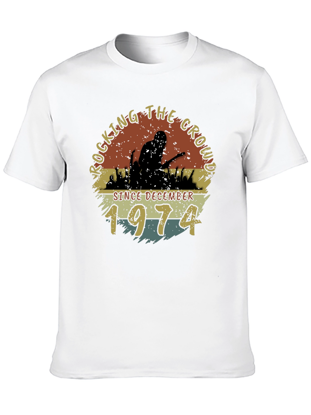Rocking the Crowd Since 1974 T-Shirt