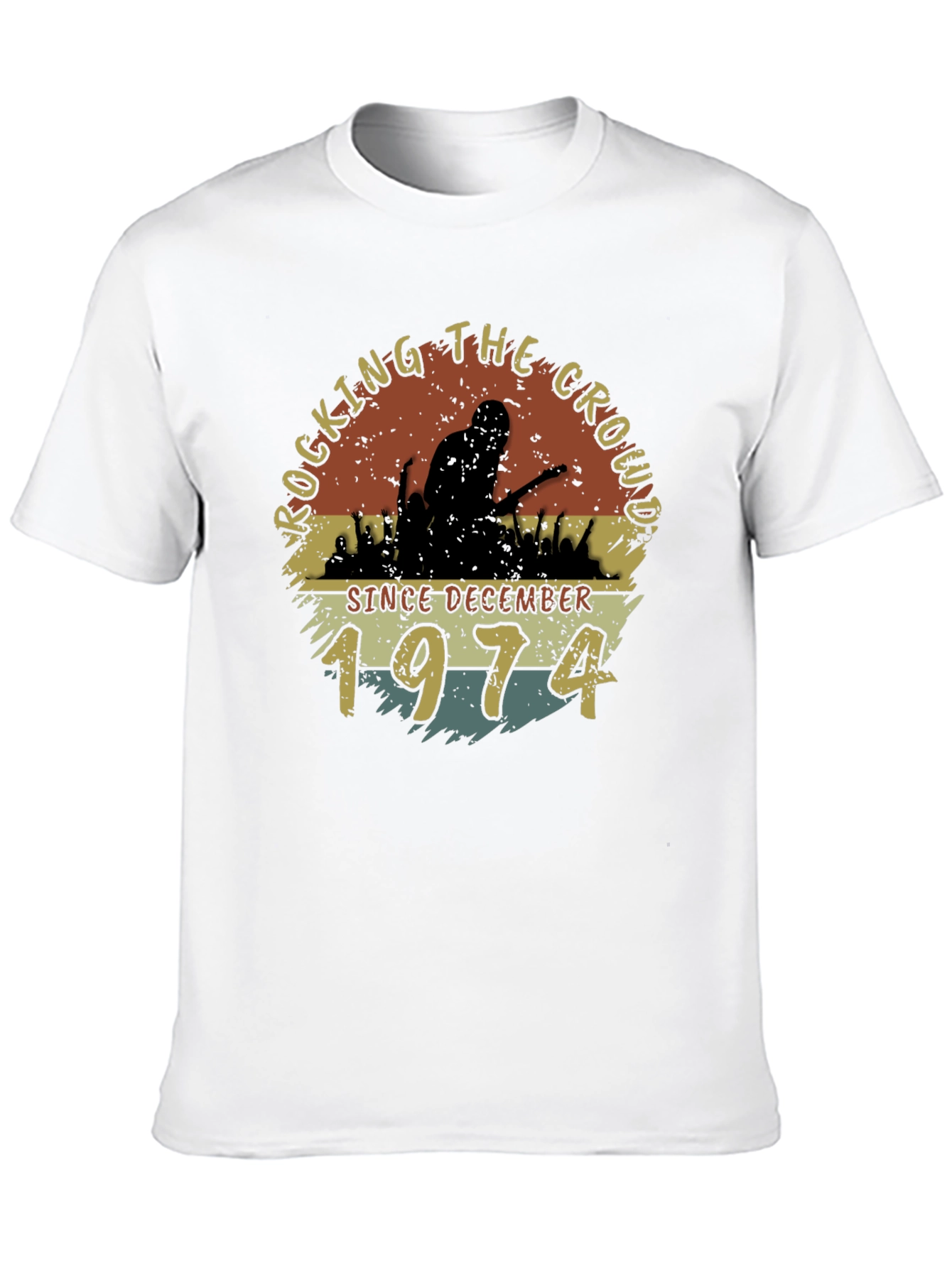 Rocking the Crowd Since 1974 T-Shirt
