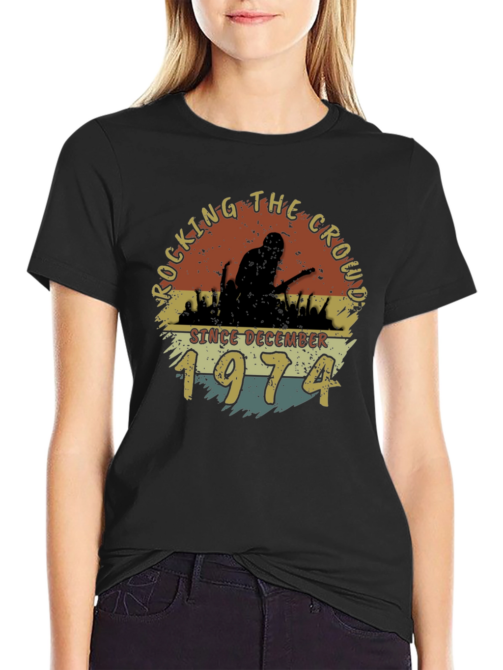 Rocking the Crowd Since 1974 T-Shirt