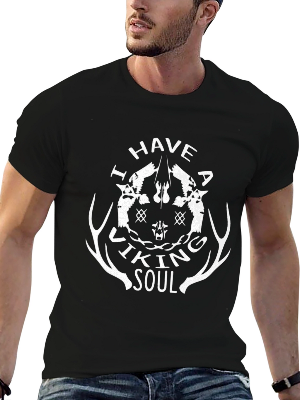 I Have A Viking Soul Graphic T-Shirt