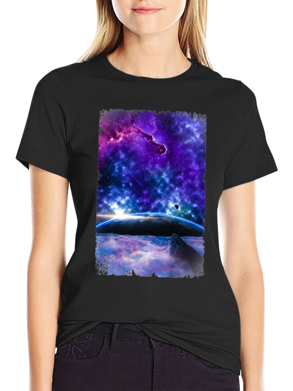 Cosmic Dreams T-Shirt - Galaxy Design