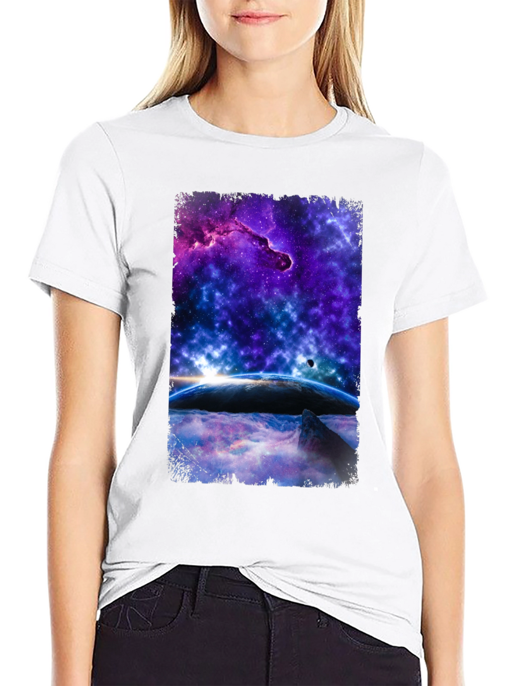 Cosmic Dreams T-Shirt - Galaxy Design