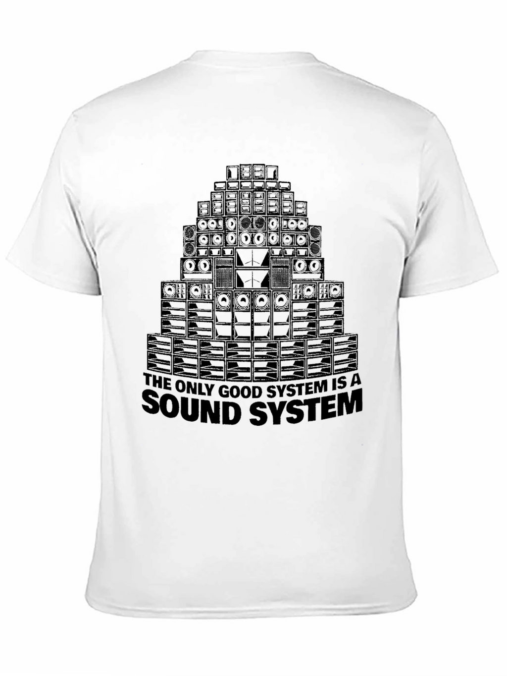 Sound System Stack Graphic Tee